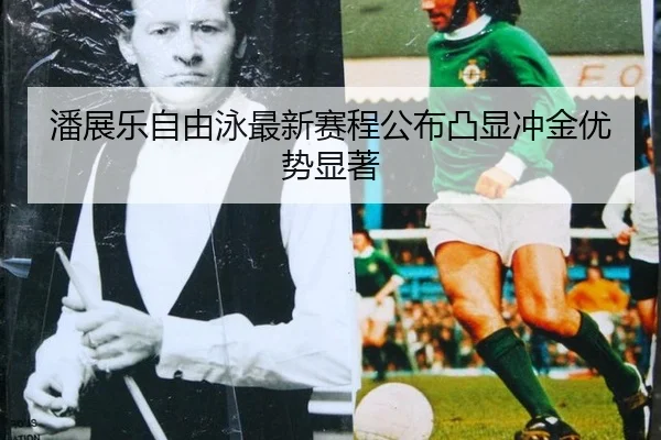 潘展乐自由泳最新赛程公布凸显冲金优势显著
